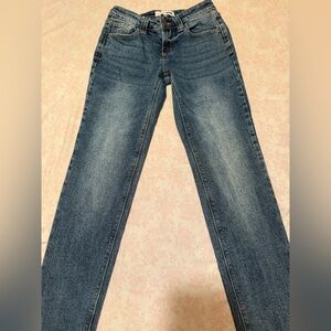 Fashion Nova Blue Straight Leg Jeans